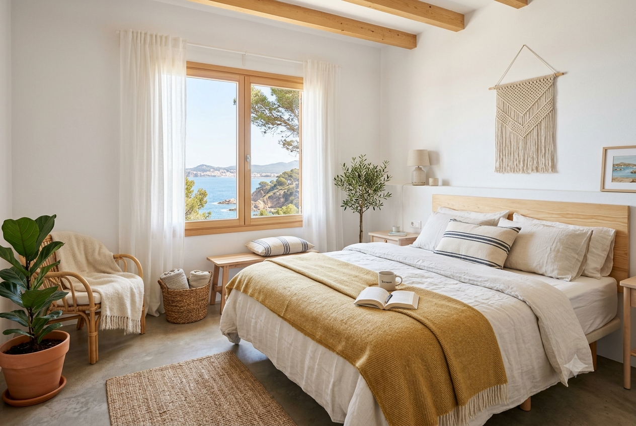 Vista previa del prompt: Foto de alojamiento turístico para Airbnb