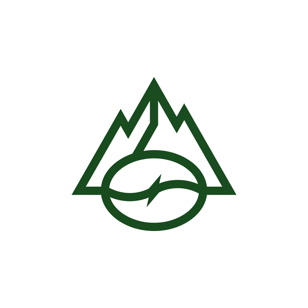 Vista previa del prompt: Logo minimalista de marca con símbolo geométrico
